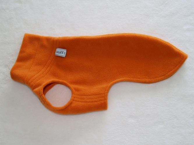 Fleece: Dunkel-Orange, Bestell-Nr.: PWi-DO-M / Typ 1, Preis: 29,75€
